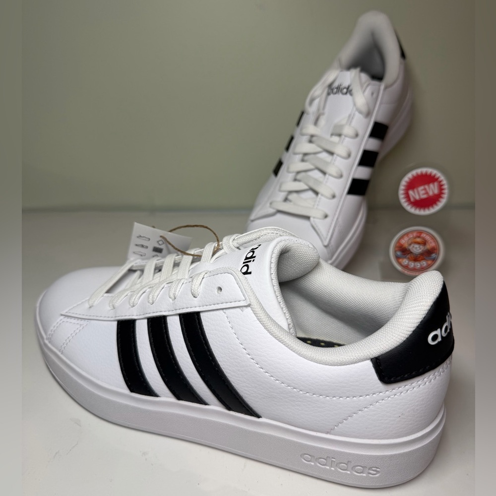 adidas - Size 6.5 - Women's Shoes Grand Court 2.0 Sneakers GW9214 - New - Picture 5 of 8